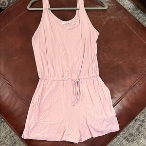 ReoRia Light Pink Sleeveless Romper